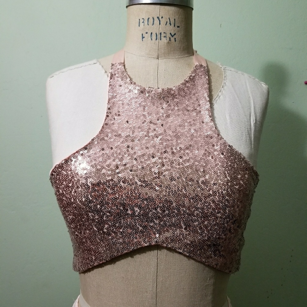 Pink 2-Piece Top and Skirt - Picture 7 of 7